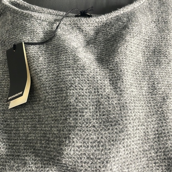 Monrow grey sweater new M - Picture 8 of 9